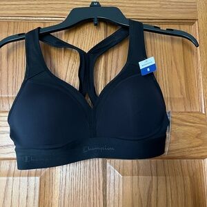 Champion Black Padded Racerback Sports Bra